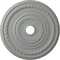 Ekena Millwork Cole Ceiling Medallion (Fits Canopies up to 9 1/8"), 25 3/8"OD x 3 3/8"ID x 1 3/8"P, Primed White CM25CO - alternate 1